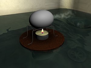 3d scene egg model