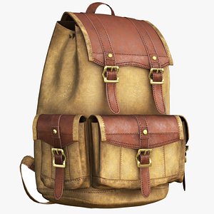 Bag 1 - Yellow 3D model