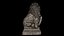 3D model Lviv Lion statue