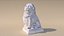 3D model Lviv Lion statue