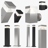 377 Raggio Lightstar Collection of LED street lamps