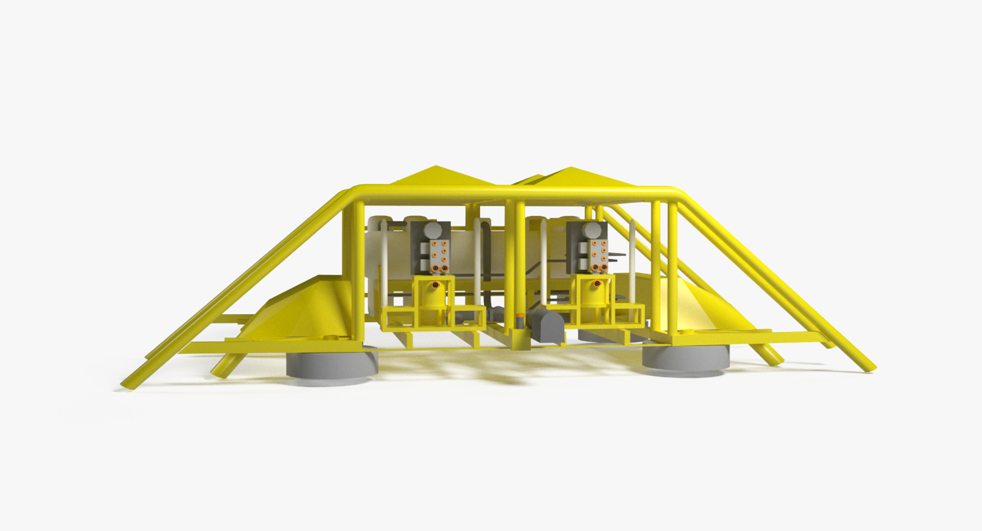 Subsea Separation Station 3d Model