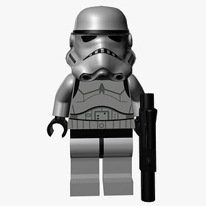 3D model Lego Stormtrooper