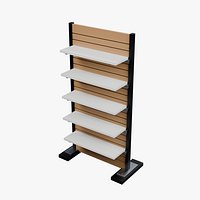 Slatwall Merchandising Panel - Standard display