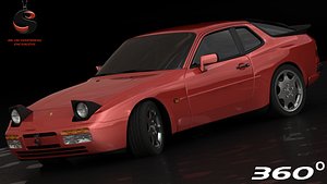 Porsche 944 Turbo 1989 (Low Interior)