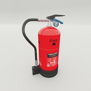 extinguisher co2 3D model