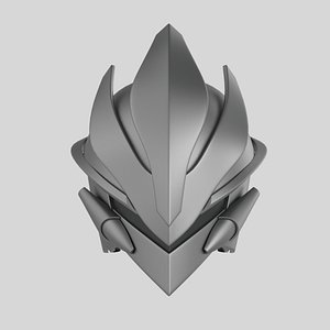 3D robot head ax model