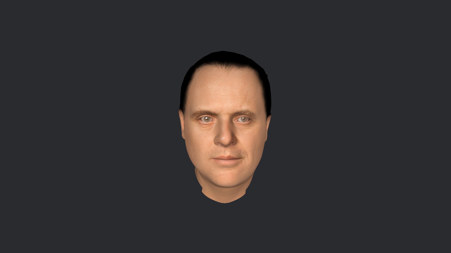 3D Hannibal Lecter Hyper Realistic Full Body Rigged Character Model ...