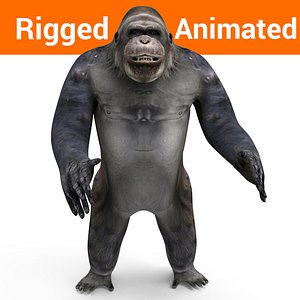 gorilla Rigged, Animation