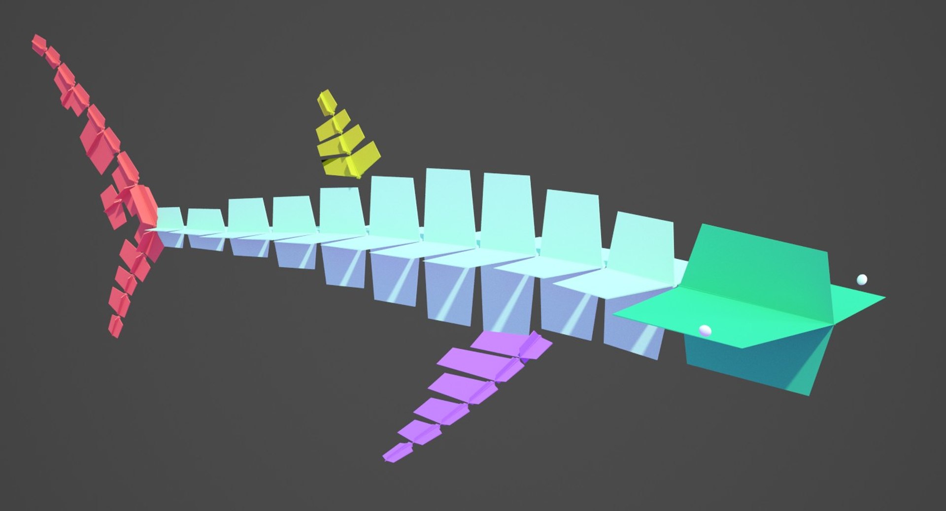 rigged whale shark 3d max