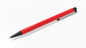 3D typical ballpoint pen office