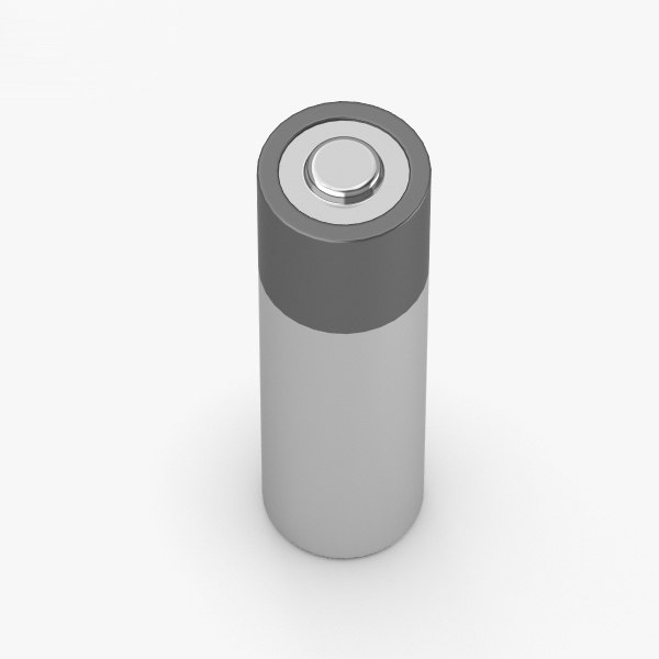 Aa battery 3D model TurboSquid 1427319