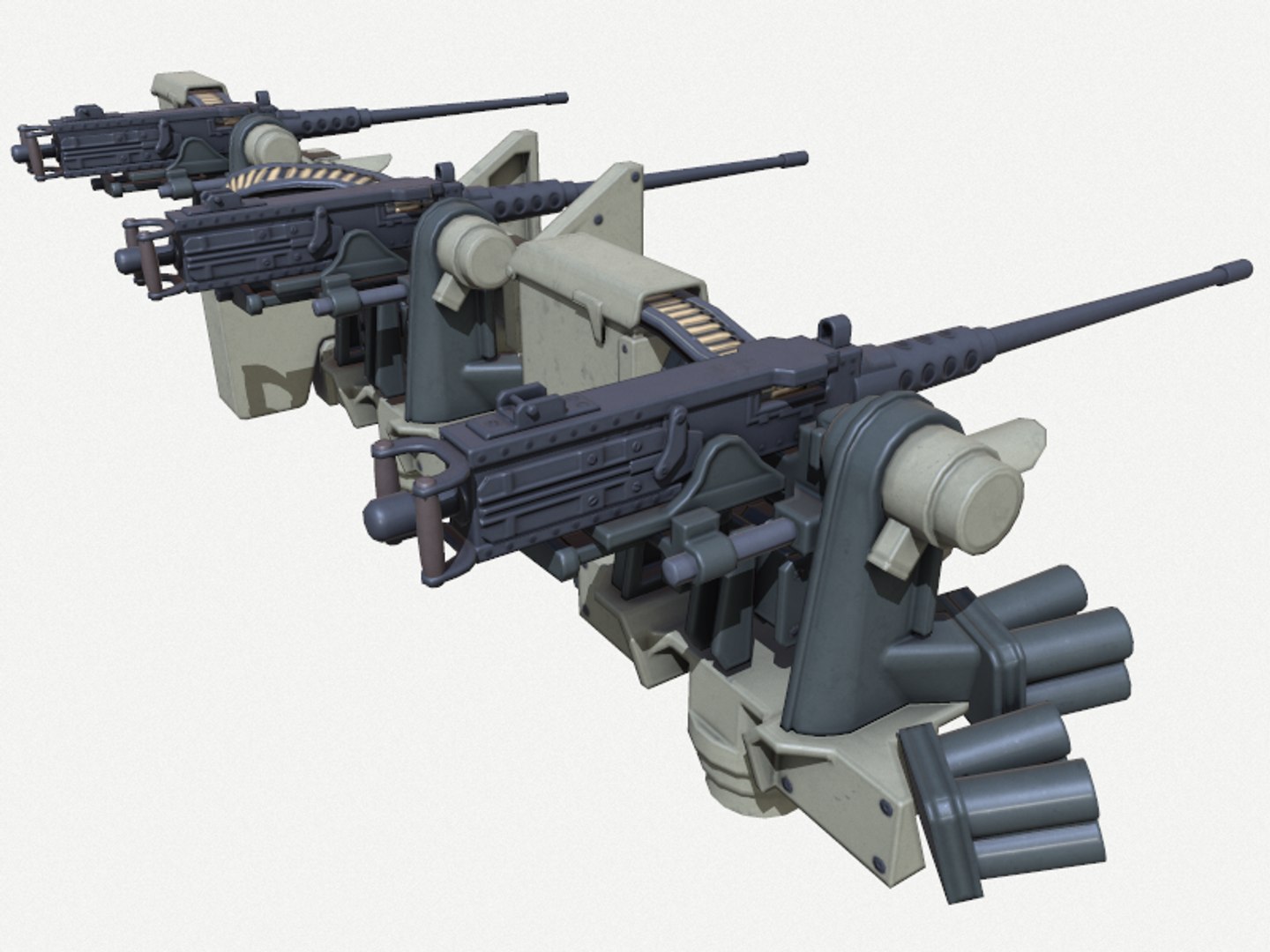 3D M153 Crows Ii Mixed - TurboSquid 1431540