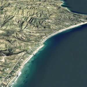 Malibu 3D Model