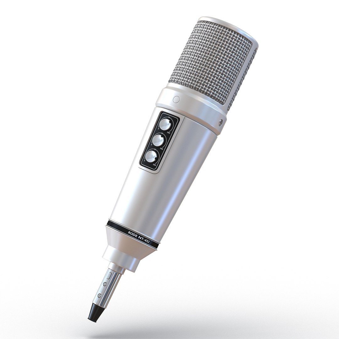 Studio Microphone Rode 4 3D Model 3D model preview