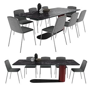 table chairs bold lago model