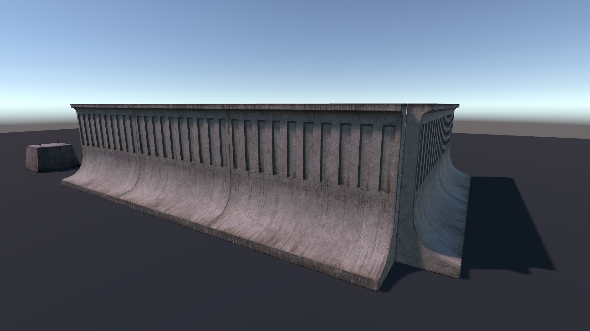 3D concrete fence https://p.turbosquid.com/ts-thumb/vv/kNKHkf/bAvowogD/stand_small_04/jpg/1556039400/1920x1080/fit_q87/c468e73b246599951bb6c1af5cd62caf460affba/stand_small_04.jpg