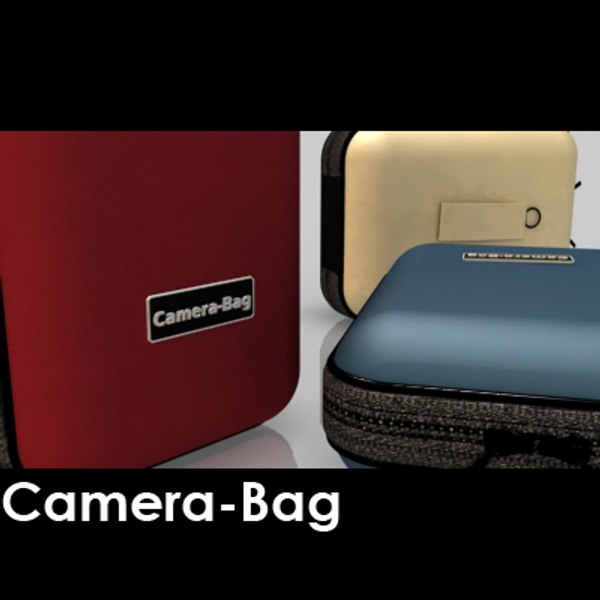 standard camera bag 3d obj