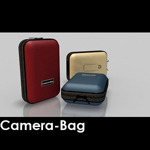 standard camera bag 3d obj