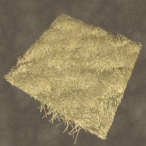 straw stall 3d model