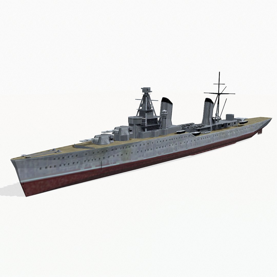 Battlecruiser Kirov 3d Model