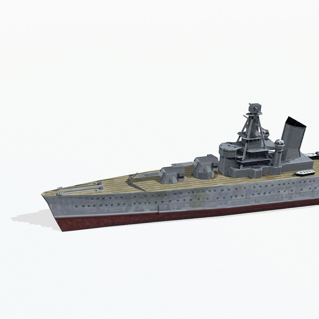 Battlecruiser Kirov 3d Model