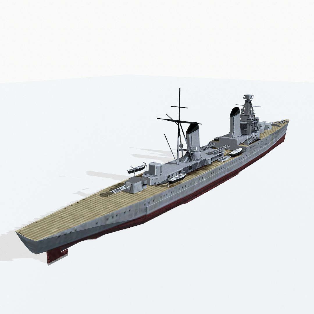 Battlecruiser Kirov 3d Model