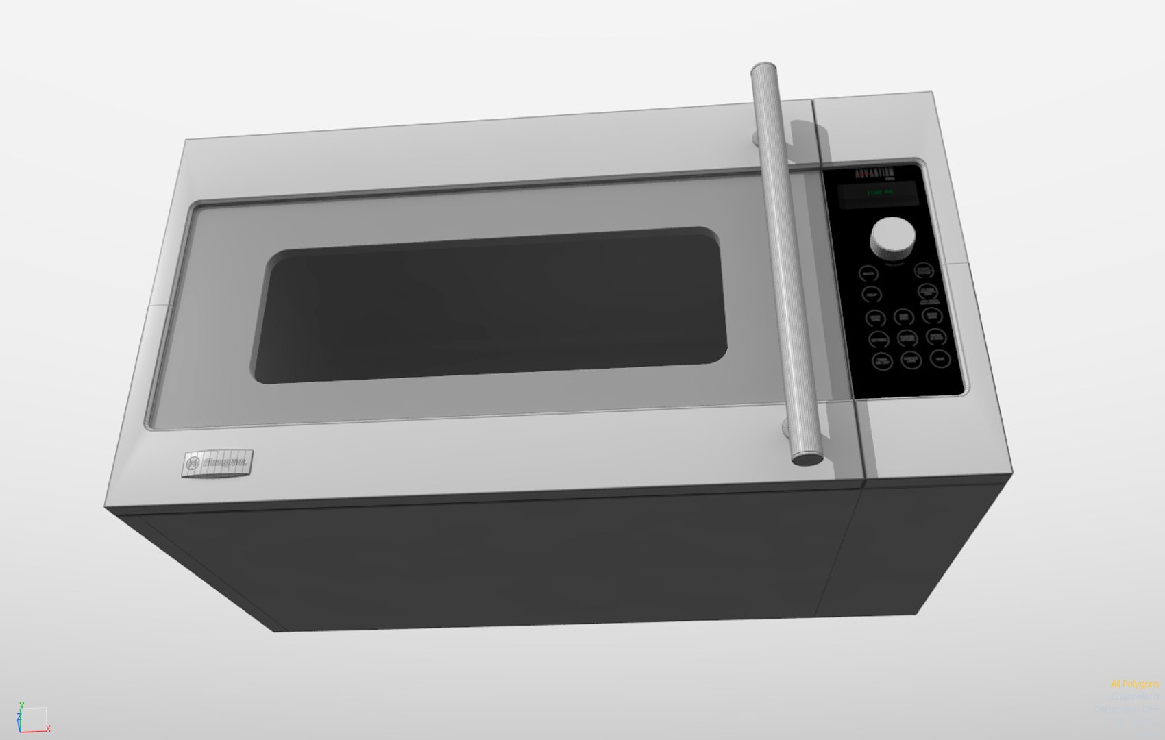 3d Monogram Microwave