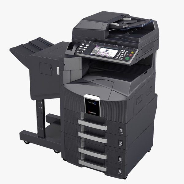 3d model kyocera taskalfa color