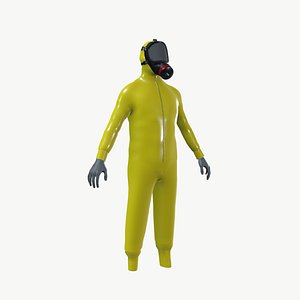 Gas suit and mask