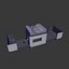 Autonomous Drone Dock Station 3D Model 3D model