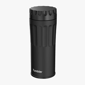 3D model Travel tumbler