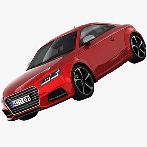 audi tts coupe sports 3d 3ds
