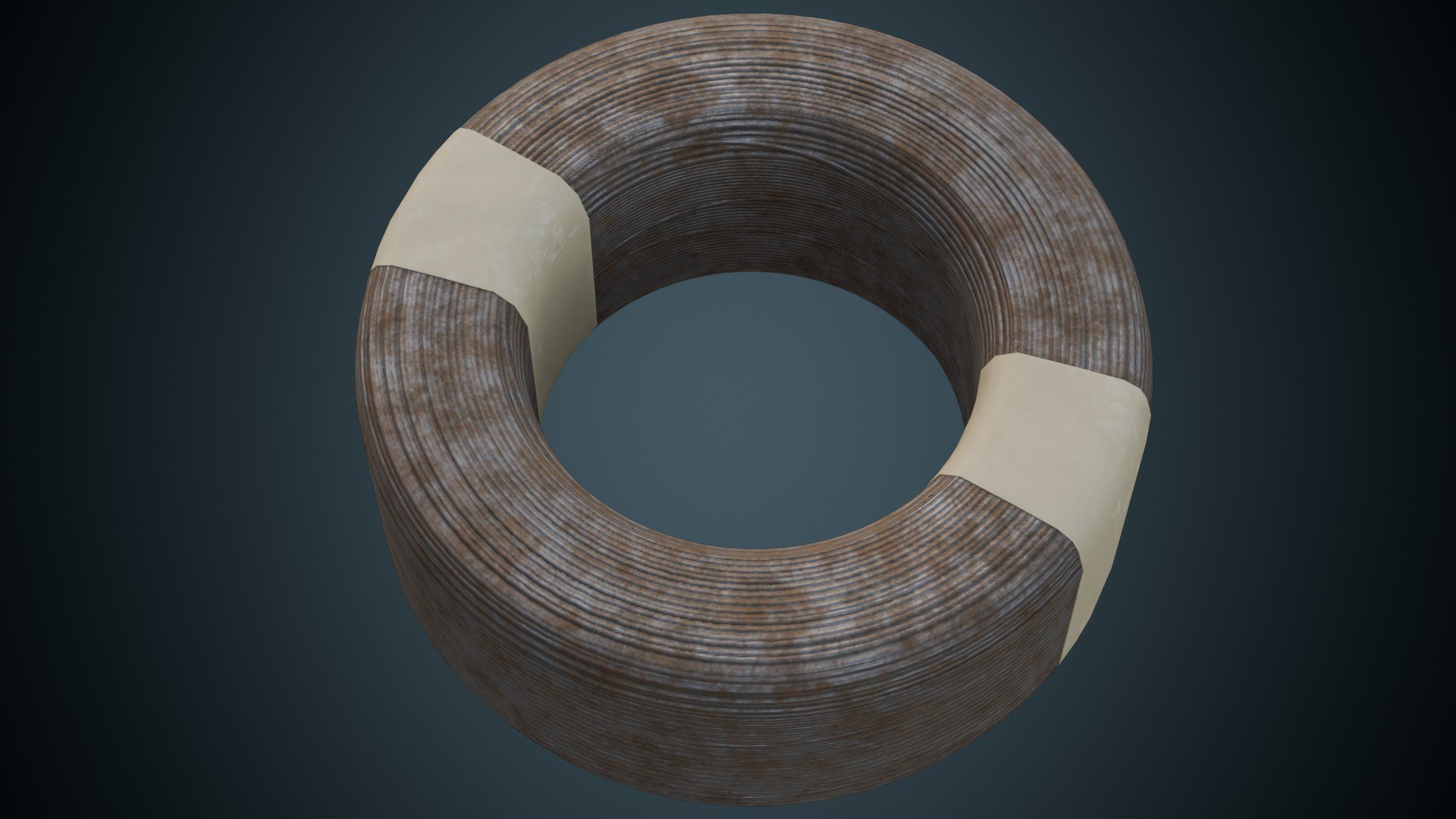 3D Steel Wire Rope 1A - TurboSquid 2249641