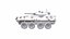 LAV 25 Leichtes gepanzertes Fahrzeug Low-Poly