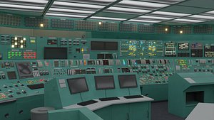 Nuclear Power Plant Control Room