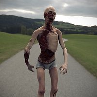 Realistic Zombie Rigged