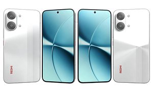 Xiaomi Redmi Turbo 5 Max White 3D model