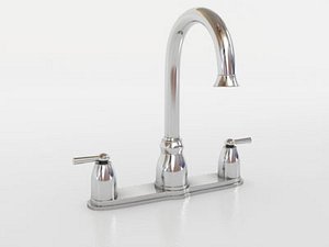 3d model moen banbury faucet