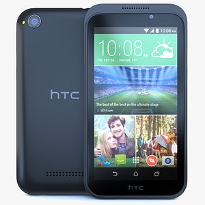 htc desire 320 3d max