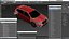 Subaru Forester 2022 intérieur simple rouge
