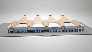 3D marsa alam airport terminal