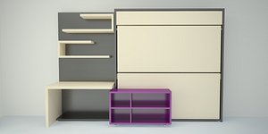 movable furniture beds model