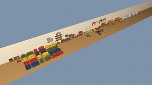 Cartoon Furniture MEGA PACK