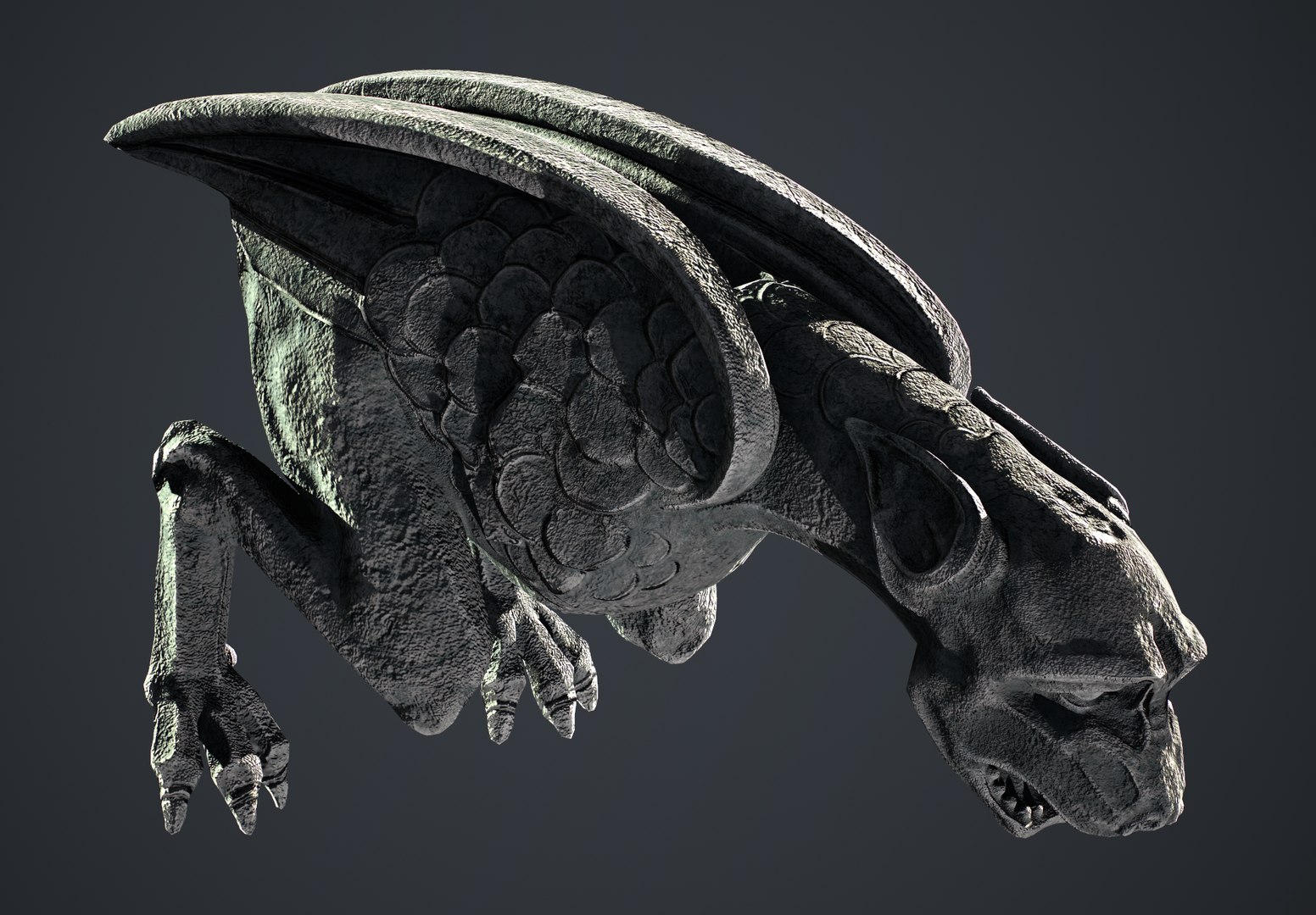 Waterspout Gargoyle - Simargl 3D Model - TurboSquid 2123638