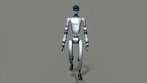 3D robot character