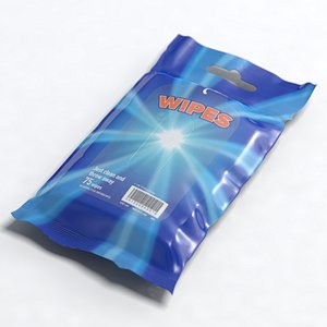 3d model cleaning wipes