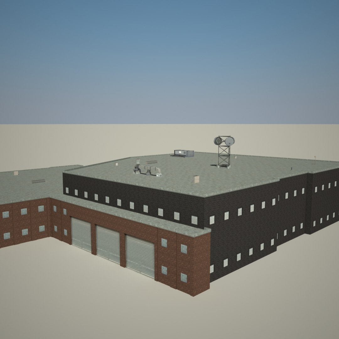 city building obj
