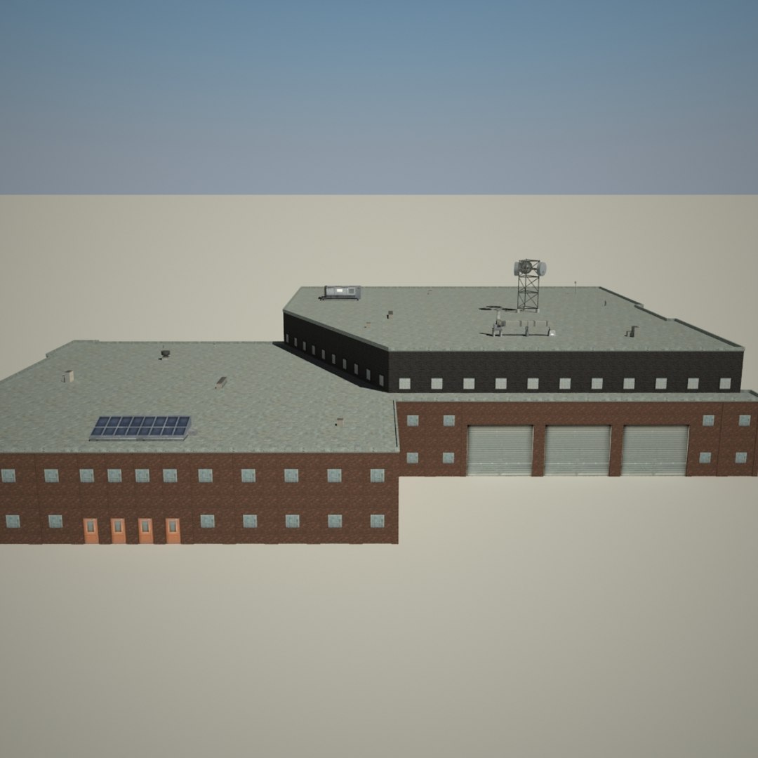 city building obj