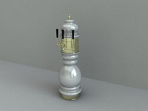 maya draft beer decorative tower